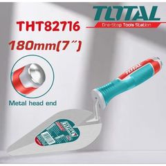 Bay Lát Gạch TOTAL THT82716 - Cán Gỗ Tự Nhiên, Lưỡi Thép Không Gỉ Chống Mài Mòn, Dụng Cụ Chuyên Nghiệp Cho Thi Công Ốp Lát Gạch