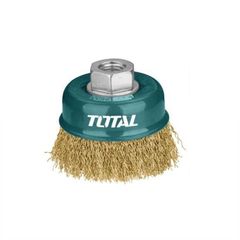 Chén Cước Sợi Đồng Total TAC31041 - Dụng Cụ Làm Sạch Kim Loại 100mm cho Máy, Phụ Kiện Chuyên Dụng