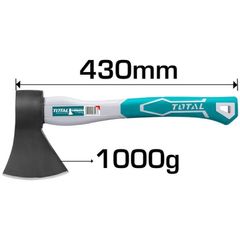 Búa Rìu Cứu Hộ Total 1Kg - Dài 430mm, Đầu Búa Nặng, Thép Carbon Chịu Nhiệt, Dụng Cụ Tiện Ích Chất Lượng cao