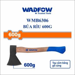 Búa Rìu 600g Cáng Gỗ WADFOW WMB6306 - Dụng Cụ Tiện Ích Rèn Thép Carbon 45# Chất Lượng Cao