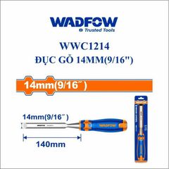 Đục Gỗ 14mm WADFOW WWC1214 - Dụng Cụ Làm Gỗ Chất Lượng Cao, Thép Cacbon Bền Bỉ, Phụ Kiện Nghệ Thuật Mộc Việt Nam