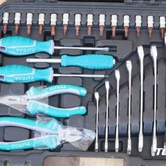Bộ Đồ Nghề 100 Chi Tiết Total THKTHP21006 - Bộ Dụng Cụ Chuyên Nghiệp Hữu Ích và Đáng Tin Cậy cho Thợ Cơ Khí và DIY