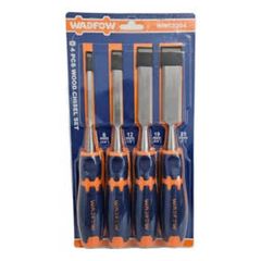 Bộ 4 Đục Gỗ WADFOW WWC2204 - Dụng Cụ Tiện Ích Chất Lượng Cao, Kích Thước 6mm, 12mm, 19mm, 25mm