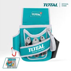 Túi đựng dụng cụ đồ nghề thắt lưng TOTAL THT16P5021 - Chất liệu 600D Polyester, nhiều ngăn tiện lợi cho thợ sửa chữa và DIY