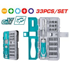 (at8) Bộ tua vít 33 chi tiết (Cao Cấp) TOTAL TACSD30336