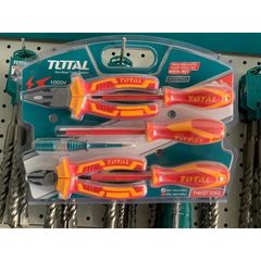 (at8) Bộ 6 công cụ cách điện 1000V TOTAL THKIST3062