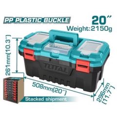 (AT8) Thùng đựng dụng cụ đồ nghề 20 inch TOTAL TPBX0201 (khoá nhựa)