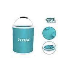 Thùng Nước Gấp Gọn 15L TOTAL TGTFB15 - Xô chống thấm, tay cầm EVA, tiện ích cho chuyến leo núi và dã ngoại