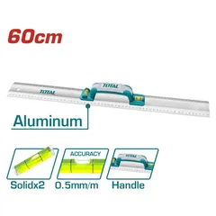 Thước Nhôm Total TMT222606 60cm - Dụng Cụ Văn Phòng Chất Lượng Cao, Tiện Lợi cho Người Thích Làm Việc Chính Xác