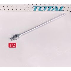 Cần Siết Linh Hoạt 1/2 Inch TOTAL THTFX12151 - Dụng Cụ Tháo Lắp Chất Liệu Chịu Nhiệt, Mạ Crôm, Chiều Dài 375mm