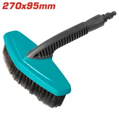 Bàn Chải Rửa Máy Xịt TOTAL TGTHB2791 - Dụng Cụ Thích Hợp Cho Xịt Total TGTSG026 - Kích Thước 270x95mm, Chất Liệu Nhựa Bền Bỉ
