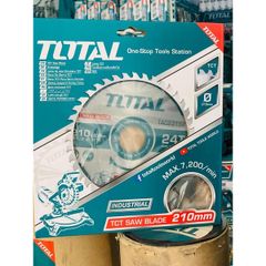 Lưỡi cưa đĩa gỗ 210mm 24 răng TOTAL TAC231521