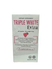 Viên Uống Trắng Da Triple White 50 Viên - Giúp Da Sáng Mịn, Đều Màu, Chống Nắng Hiệu Quả, Sản Phẩm Làm Đẹp Chất Lượng Cao