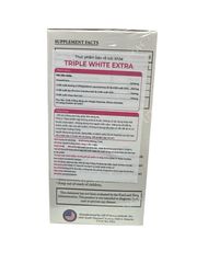 Viên Uống Trắng Da Triple White 50 Viên - Giúp Da Sáng Mịn, Đều Màu, Chống Nắng Hiệu Quả, Sản Phẩm Làm Đẹp Chất Lượng Cao