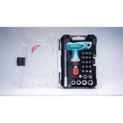 Bộ Tua Vít 24 Chi Tiết Chử T Total TACSD30186 thép Cr-V