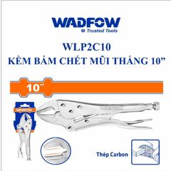 Kìm Bấm 10 Inch Miệng Thẳng WADFOW WLP2C10 - Dụng Cụ Thép Cacbon Chất Lượng Cao, HRC38°-HRC48°
