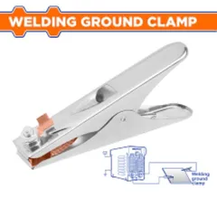 Kẹp Mass Cực Âm 500A WADFOW WEH9A05 - Mỏ Đồng, Tay Cầm Thép Mạ Crôm, Đầu Kẹp 75mm, Dụng Cụ Hàn Chất Lượng Cao