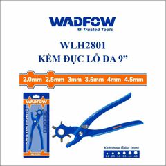 Kìm đục lổ vải da 9 inch WADFOW WLH2801