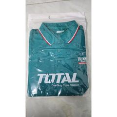 Áo Thun Logo Total - Áo Freesize Nam Nữ Thời Trang Form Suông, Vải Cotton 4D Mát Mẻ, Tay Ngắn Cổ Bẻ