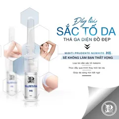 Kem giảm thâm nám nách bẹn Alphawhite H6 Nuwhite Mibiti Prudente (C/5ml)