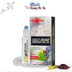Dầu Gió Trắng Dạng Lăn 8ml - Giảm Đau Nhức, Thoải Mái, Hỗ Trợ Sức Khỏe Cho Mọi Lứa Tuổi, Tiện Lợi Khi Sử Dụng
