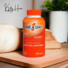 Viên uống Vitamin tổng hợp One A Day Women cho nữ dưới 50 tuổi - Hỗ trợ sức khỏe và sắc đẹp - Lọ 300 viên