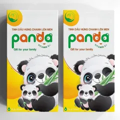 Tinh Dầu Húng Chanh Panda Thanh Mộc Hương 30ml - Giảm Ho, Sổ Mũi, Tăng Đề Kháng Cho Bé, Hỗ Trợ Miễn Dịch Tự Nhiên