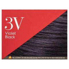Revlon Salon Hair Color 3V - Thuốc Nhuộm Tóc Đen Tím, Bền Màu, Dưỡng Tóc, Phủ Bạc 100%, Dễ Dàng Sử Dụng Tại Nhà