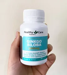 Viên Uống Healthy Care Ginkgo Biloba 6000mg 60 Viên Chính Hãng Úc – Thực Phẩm Bổ Sung Ginkgo Biloba, Hỗ Trợ Sức Khỏe Tinh Thần