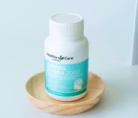Viên Uống Healthy Care Ginkgo Biloba 6000mg 60 Viên Chính Hãng Úc – Thực Phẩm Bổ Sung Ginkgo Biloba, Hỗ Trợ Sức Khỏe Tinh Thần