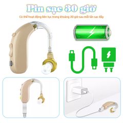 Máy trợ thính không dây pin sạc Axon A-130 - xử lý âm thanh nhanh 300246