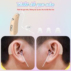 Máy trợ thính không dây Axon A-318 - Pin sạc thông minh, lọc tiếng ồn hiệu quả, âm thanh rõ ràng cho người khiếm thính