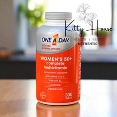 Viên uống bổ sung Vitamin tổng hợp One A Day cho phụ nữ trên 50 tuổi - Hỗ trợ sức khỏe và sắc đẹp 300 viên