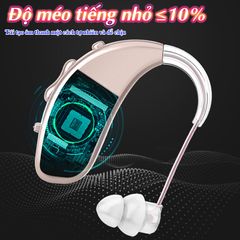 Máy trợ thính không dây Axon A-308D - Pin sạc 30 giờ, 3 chế độ nghe, khuếch đại 129dB, loại bỏ tạp âm 32dB cho người già, trẻ em