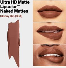 Son Kem Lì Revlon Ultra HD Matte Lip Color - Son Môi Lì Dưỡng Ẩm Bền Màu, Nhiều Màu Sắc Tươi Tắn, Mùi Hương Vanilia Quyến Rũ
