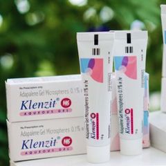 Kem Mụn Ẩn Klenzit Ms Adappalene 0.1% - Gel Giảm Thâm 15G, Hỗ Trợ Làm Sáng Da, Ngăn Ngừa Mụn Tái Phát
