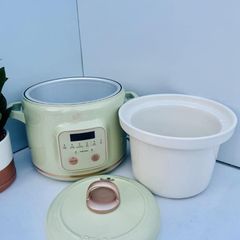 Thố Sứ Thay Thế Nồi Nấu Chậm Bear 1L-4L Không Kèm Nắp - Phụ Kiện Nồi Nấu Cháo Cho Bé