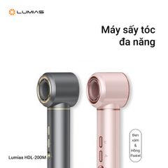 Máy sấy tóc ion âm Lumias HDL-200M - Công suất 1300W, công nghệ ion 650 triệu, tạo kiểu dễ dàng, bảo vệ tóc, thay thế hoàn hảo cho Dyson