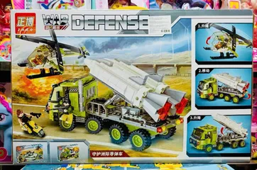 Đồ Chơi Lắp Ráp Mô Hình Xe Ô Tô ZHBO 6631 WAR DEFENSE - 643 Mảnh Ghép Giáo Dục Cho Trẻ Từ 6 Tuổi Trở Lên