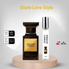Nước Hoa Nam Tobacco Vanille 10ml - Hương Bí Ẩn Quyến Rũ, Sang Trọng - Quà Tặng Lý Tưởng Cho Phái Mạnh