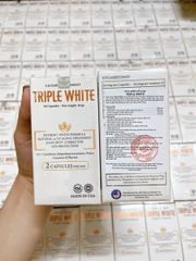 Viên uống trắng da triple white