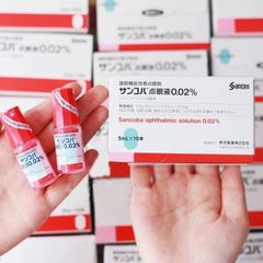 Nước Nhỏ Mắt Sancoba 0.02% Santen - Giải Pháp Chăm Sóc Sức Khỏe Đôi Mắt, Giảm Mỏi, Khô, Tăng Cường Thị Lực 5ml Nhật Bản