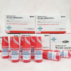 Nước Nhỏ Mắt Sancoba 0.02% Santen - Giải Pháp Chăm Sóc Sức Khỏe Đôi Mắt, Giảm Mỏi, Khô, Tăng Cường Thị Lực 5ml Nhật Bản