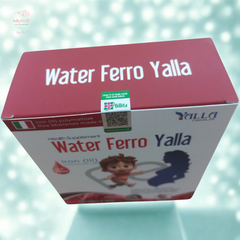 Ater Ferro Yalla - Bổ Sung Sắt & Acid Folic Giúp Tăng Cường Sức Khỏe, Ngăn Ngừa Thiếu Máu, Dạng Nước Dễ Uống