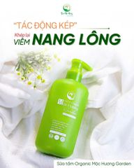 Sữa Tắm Mộc Hương Garden 350ml - Dưỡng Da Mịn Màng, Ngừa Viêm Lỗ Chân Lông, Chiết Xuất Hoa Hồng và Trái Cây Tự Nhiên