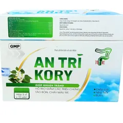Viên uống tiêu trĩ An Trĩ Kory - Giúp nhuận tràng, giảm táo bón và hỗ trợ sức khỏe đường tiêu hóa - Hộp 30 viên tự nhiên an toàn