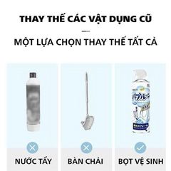 Chai Xịt Tẩy Rửa Bồn Cầu Toilet Nano Nhật Bản 500ml