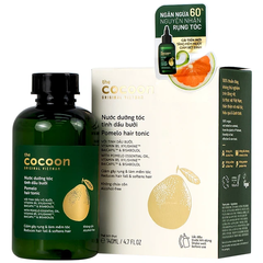 Xịt Dưỡng Tóc Tinh Dầu Bưởi Cocoon Pomelo - Giải Pháp Tăng Cường Sức Khỏe Tóc Yếu, Ngăn Rụng Tóc và Gàu - Thiên Nhiên 140ml