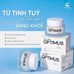 Kem Nám Optimus Thanh Mộc Hương 50g - Dưỡng Trắng Da, Mờ Nám, Giảm Lão Hóa, Phù Hợp Cho Da Nhạy Cảm