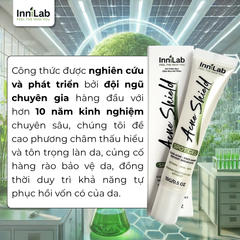 Combo 2 Gel Chấm Mụn Acne Shield Spot Gel InniLab 15g - Hỗ Trợ Giảm Mụn và Mờ Thâm, Chăm Sóc Da Nhẹ Nhàng